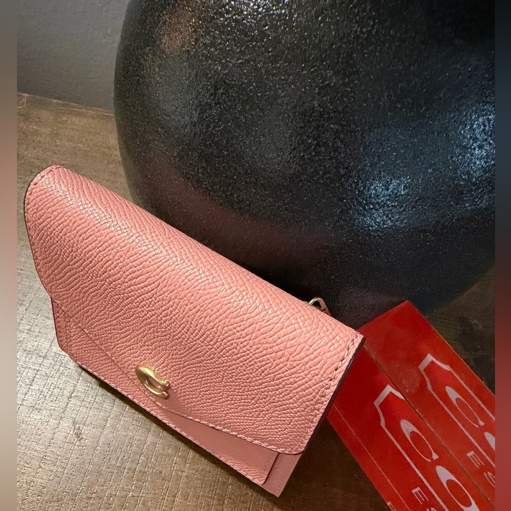 Coach Wyn Compact Pink Wallet - Picture 3 of 11